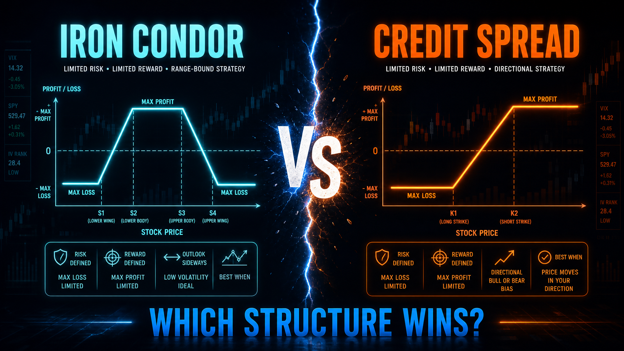 0DTE Iron Condors vs. Credit Spreads: Which Structure Wins?