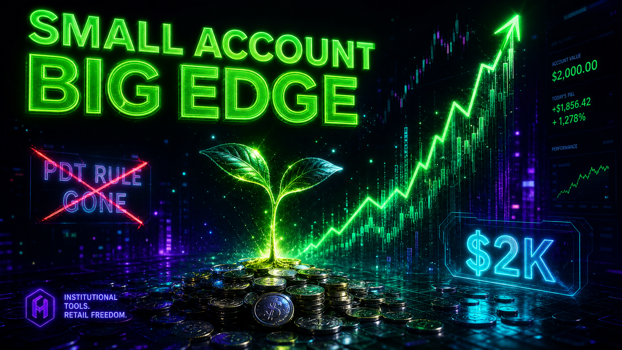 PDT Rule Gone — Best 0DTE Strategy for Small Accounts Under $5K
